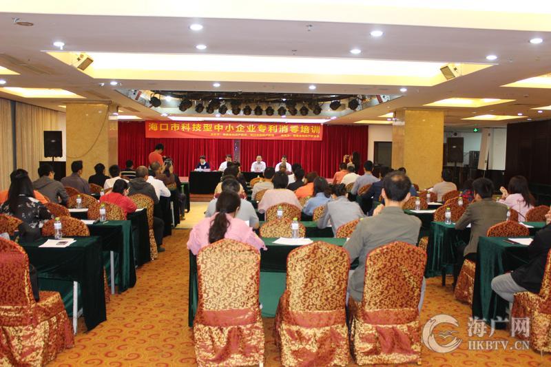 强化专利意识 助力经济增长:海口市科技型中小企业专利消零培训班今日开讲